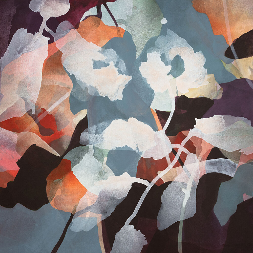 Abstract Botanical Flow art print by Ida Kopperud for $57.95 CAD