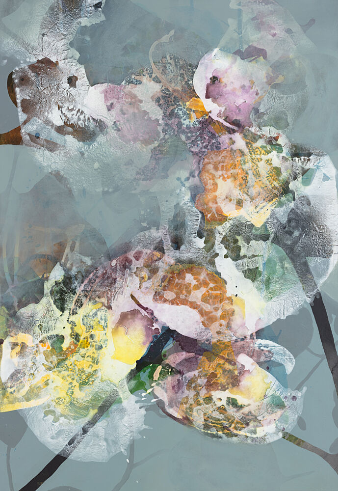 Ethereal Fluid Blooms art print by Ida Kopperud for $57.95 CAD