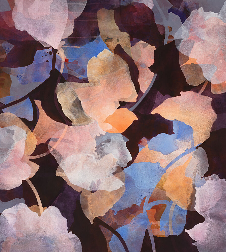 Moody Floral Impression art print by Ida Kopperud for $57.95 CAD
