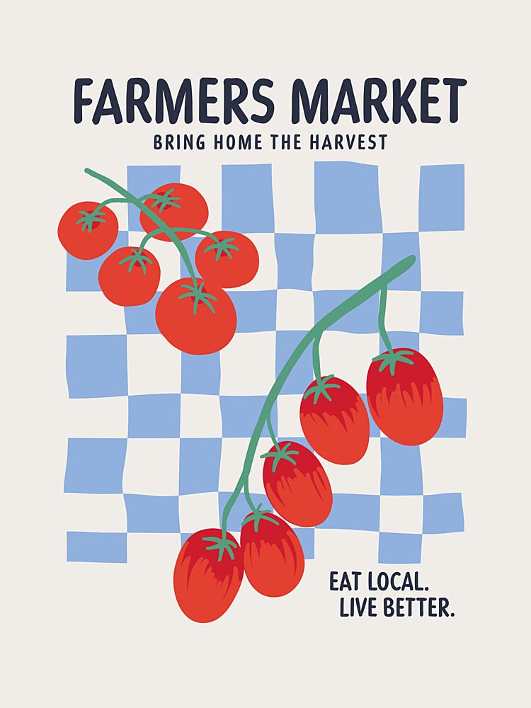 Farmers Market Tomatoes art print by Alexandra Weise for $57.95 CAD