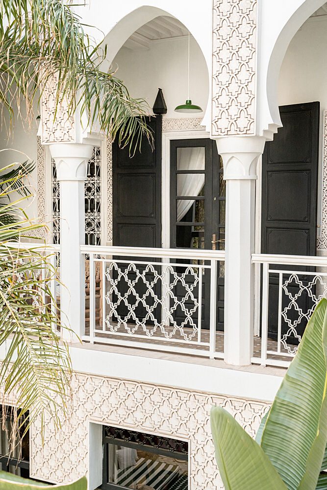 Moroccan Balcony Architecture art print by Henrike Schenk for $57.95 CAD