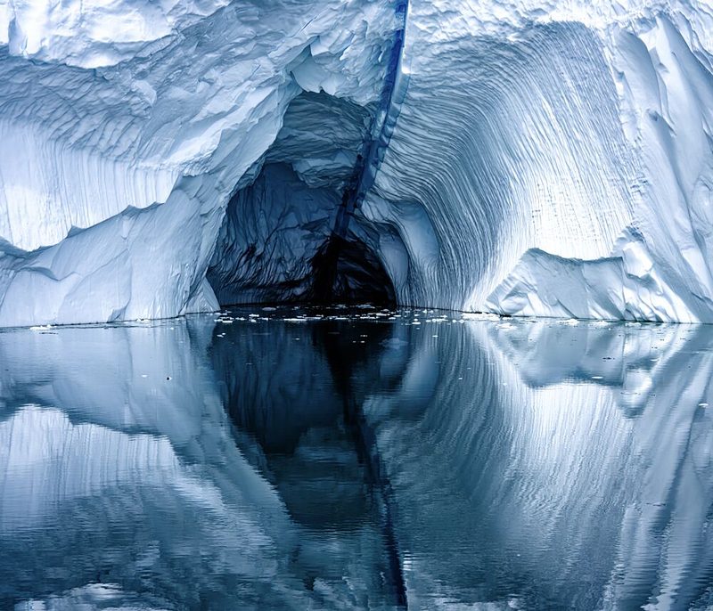 Deep Blue Ice Cave art print by Robert Bolton for $57.95 CAD