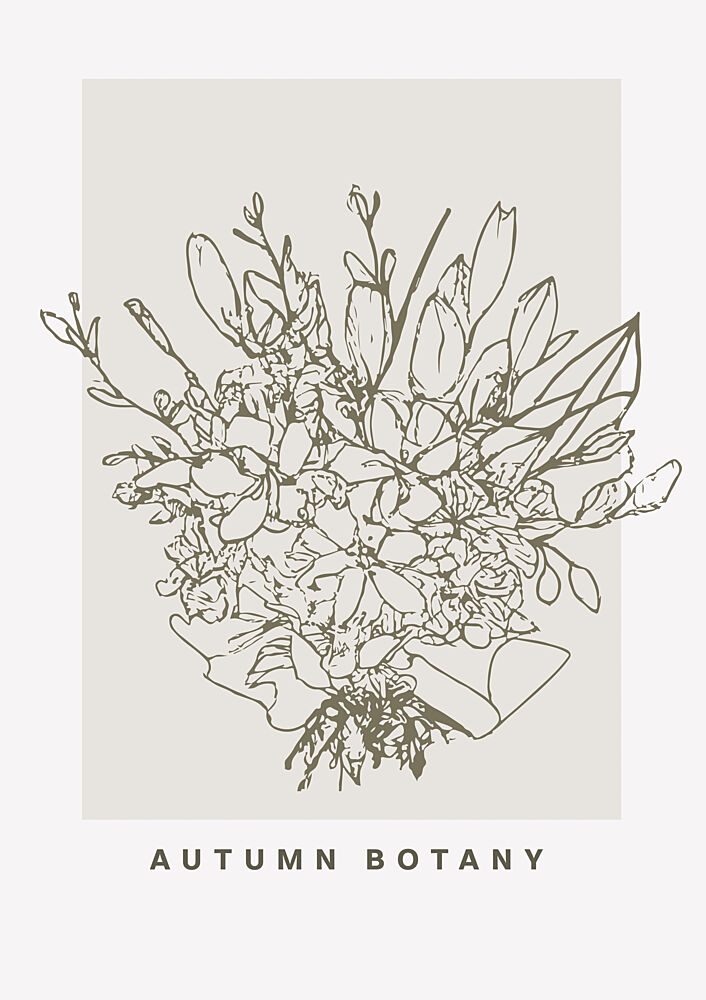 Autumnbotanyno02 art print by Treechild for $57.95 CAD