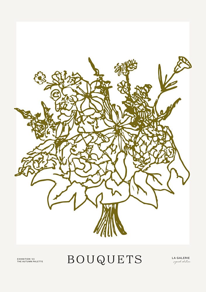 Bouquetsno01 art print by Treechild for $57.95 CAD