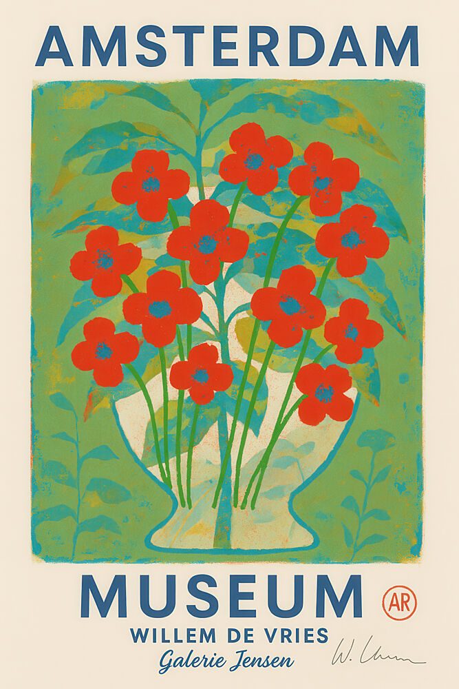 Amsterdammuseum art print by Treechild for $57.95 CAD