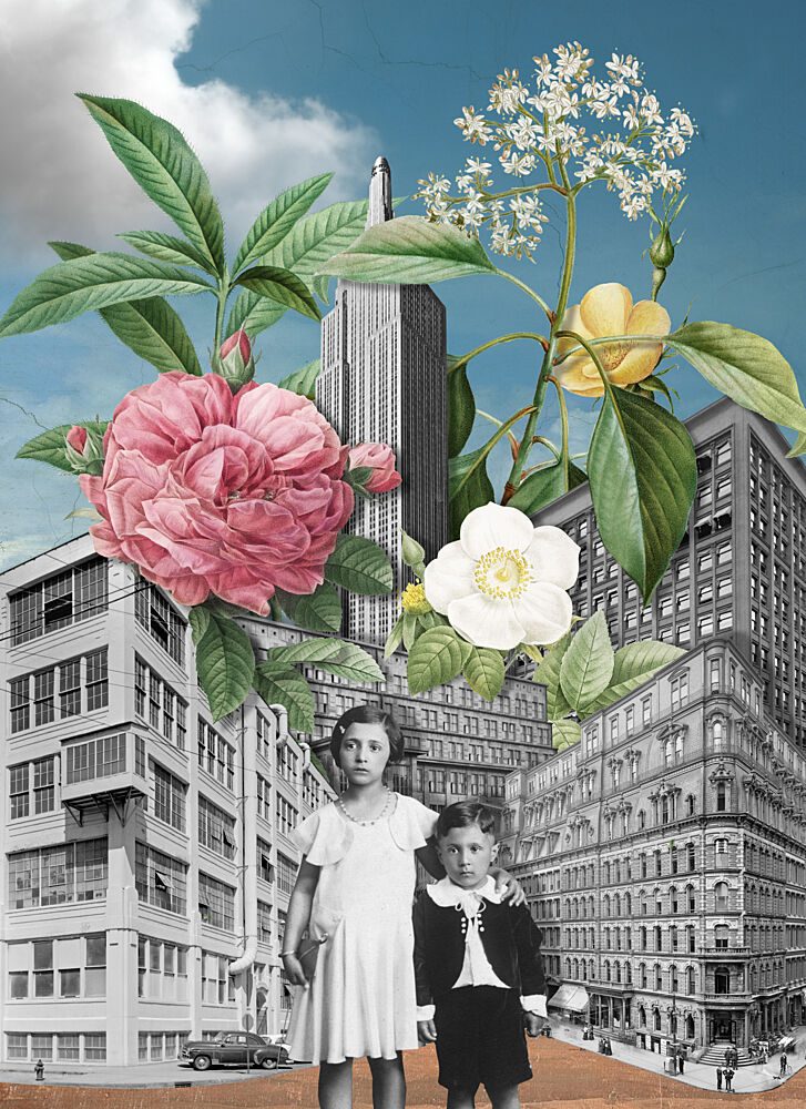 Nostalgic City Bloom art print by Marja van den Hurk for $57.95 CAD