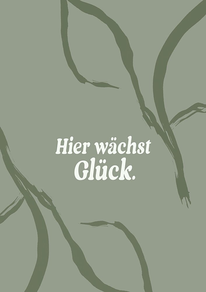 Hierwachstgluck art print by Treechild for $57.95 CAD