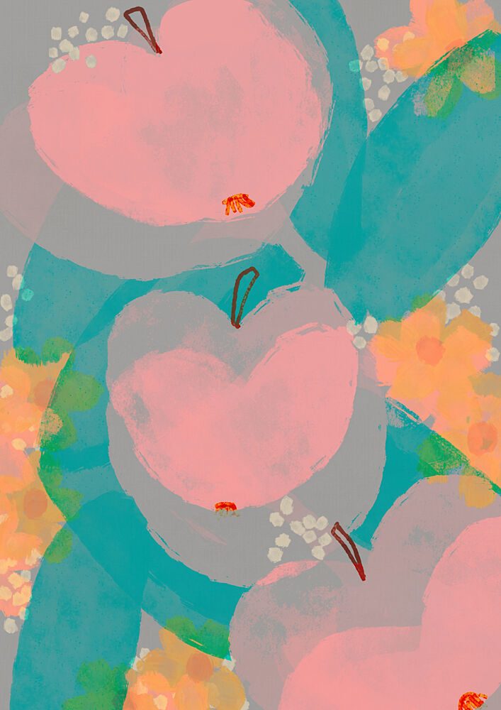 Pinkapples art print by Treechild for $57.95 CAD