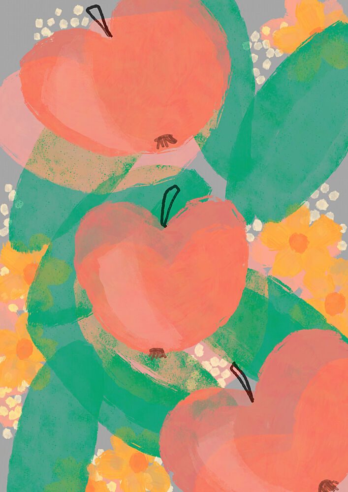 Summerapples art print by Treechild for $57.95 CAD