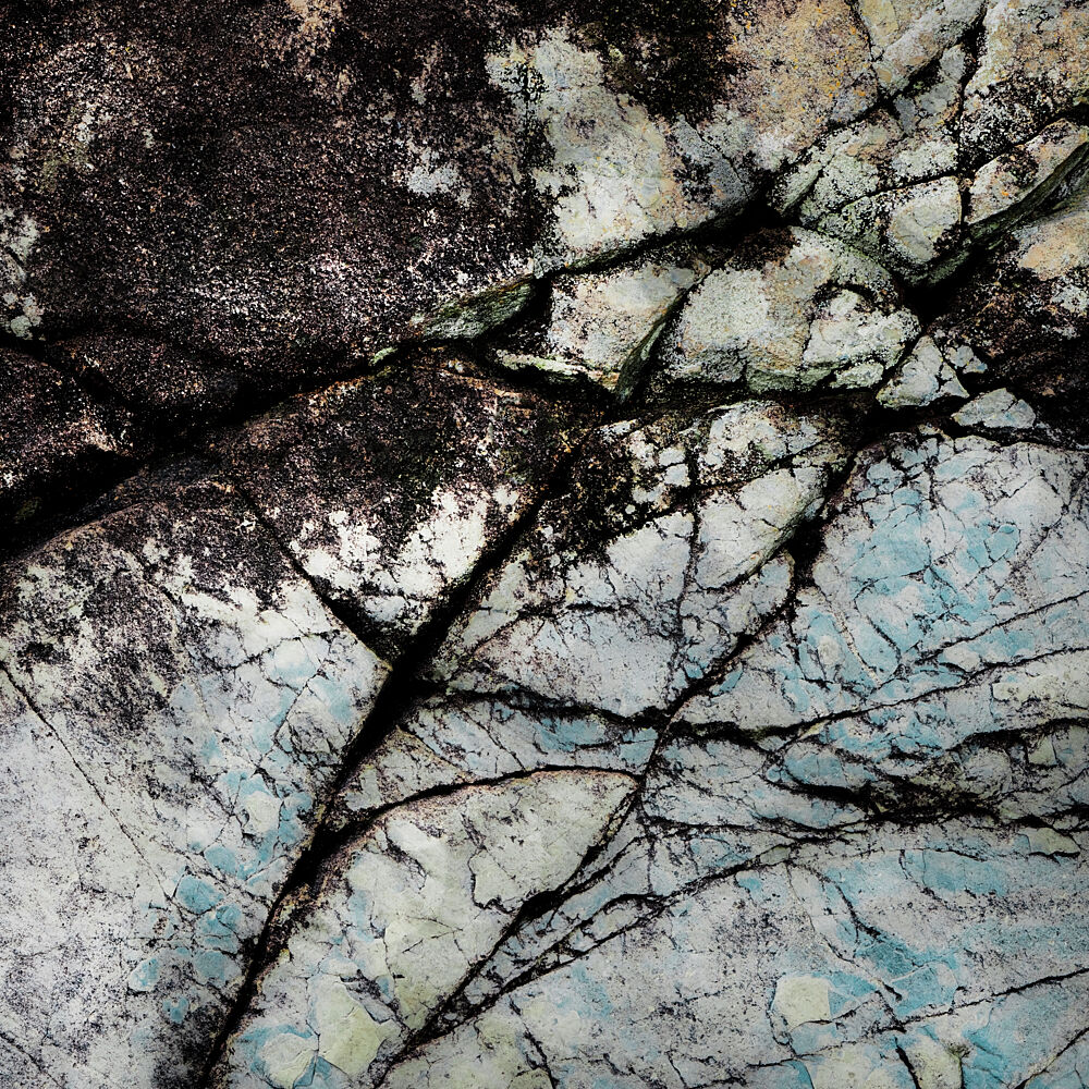 Blue Stone Textures art print by Studio Meikle for $57.95 CAD