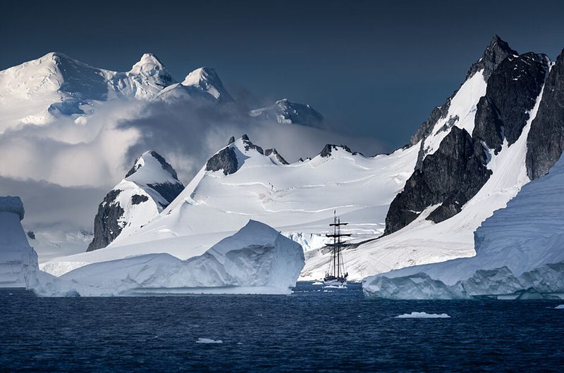 Tall Ship Icy Waters art print by Karol Nienartowicz for $57.95 CAD