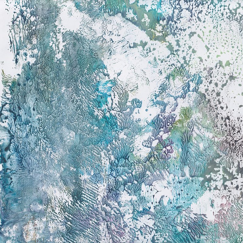 Abstract Ocean Flow art print by Maira Ribena for $57.95 CAD