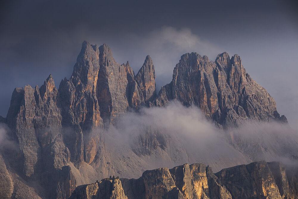 Dramatic Dolomite Peaks art print by Paul Flynn for $57.95 CAD