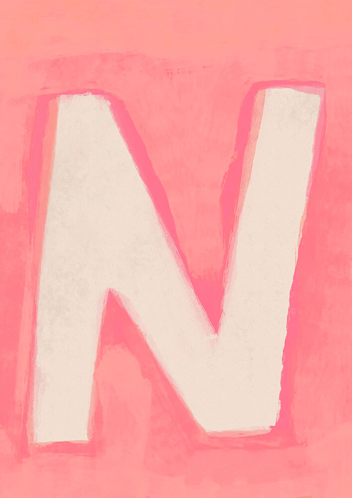 Npink art print by Treechild for $57.95 CAD