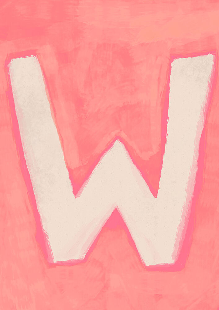 Wpink art print by Treechild for $57.95 CAD