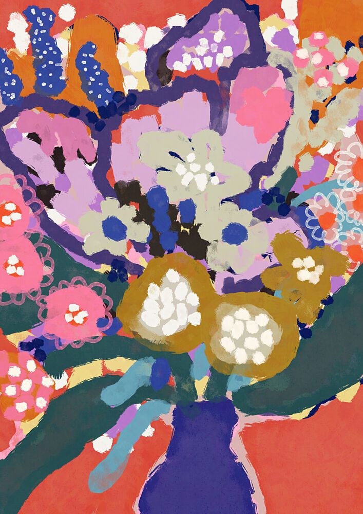 Springflowers art print by Treechild for $57.95 CAD