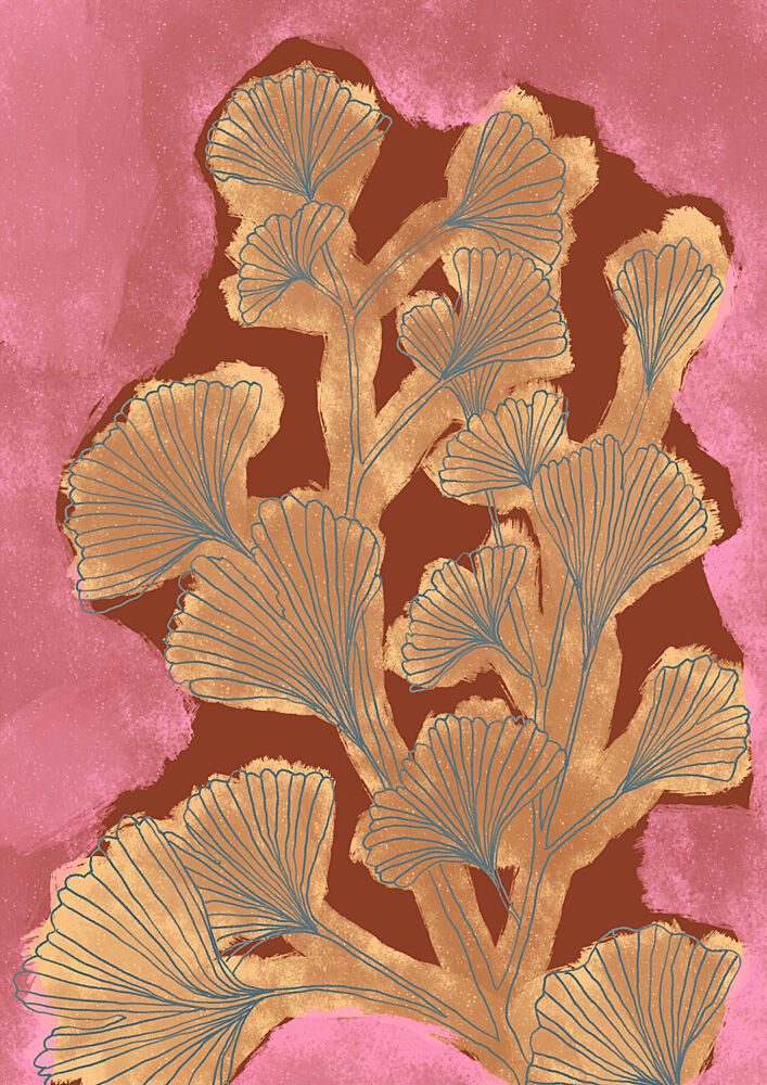 Ginkgoreverieno07 art print by Treechild for $57.95 CAD