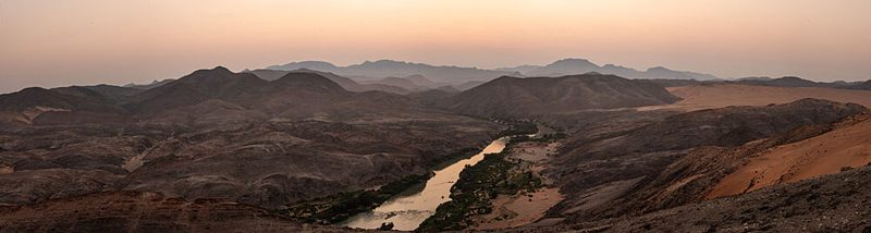 Vast Desert Mountain River art print by Johan Enslin for $57.95 CAD