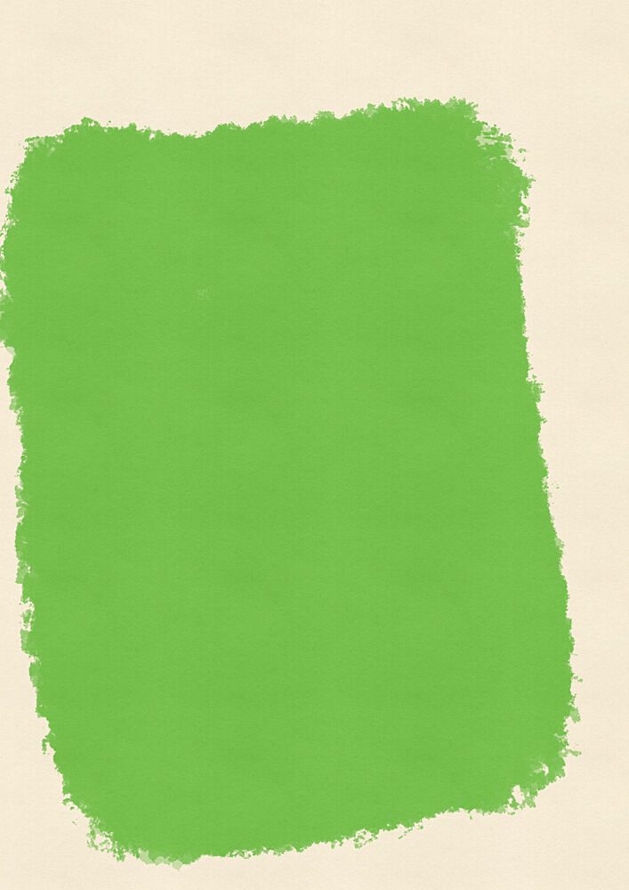 Fresh Green Paint Block art print by Nicholas for $57.95 CAD