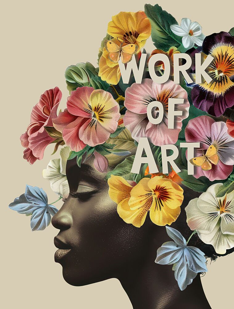Serene Floral Beauty art print by Marja van den Hurk for $57.95 CAD