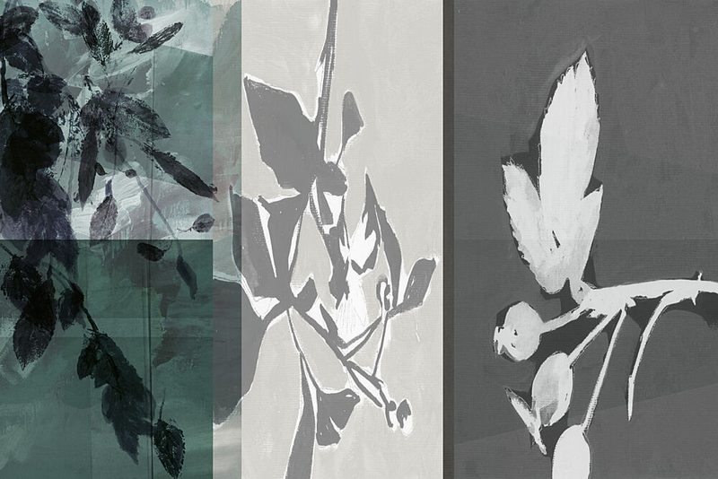 Serene Botanical Forms art print by Cartissi for $57.95 CAD
