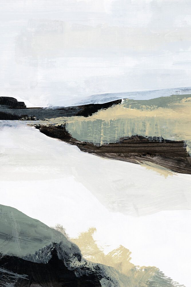 Calm Abstract Landscape art print by Cartissi for $57.95 CAD