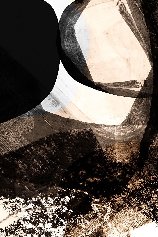 Textured Sepia Contrast art print by Cartissi for $57.95 CAD