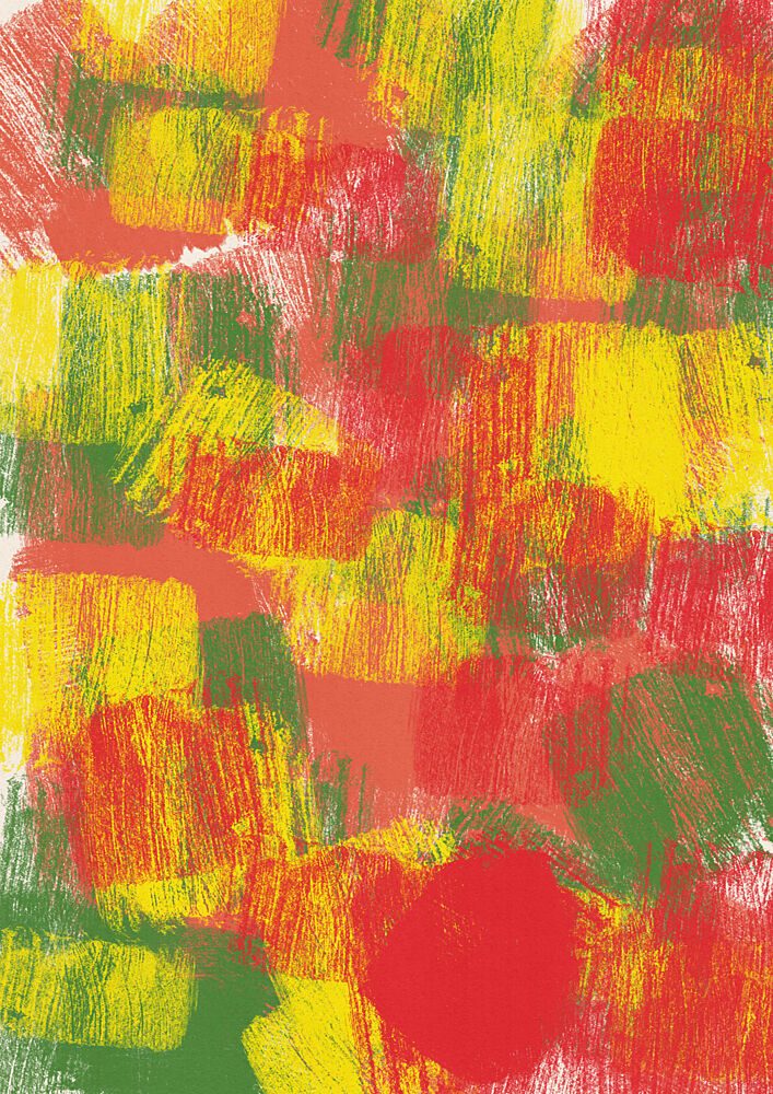 Vibrant Abstract Strokes art print by Nicholas for $57.95 CAD