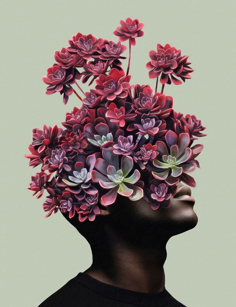 Succulent Mind art print by Marja van den Hurk for $57.95 CAD