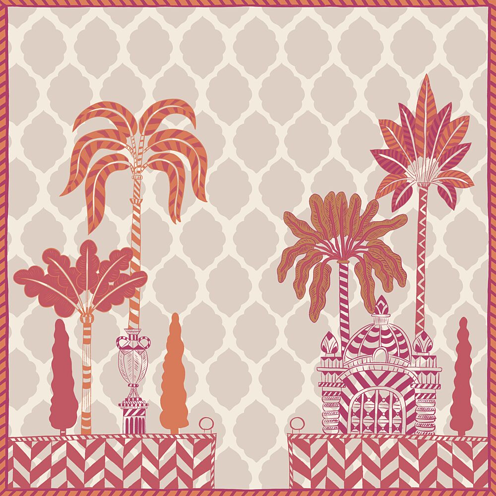 Moorish Palm Oasis art print by Radhika Modi for $57.95 CAD