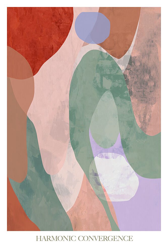 Harmonic Fluid Shapes art print by Cartissi for $57.95 CAD