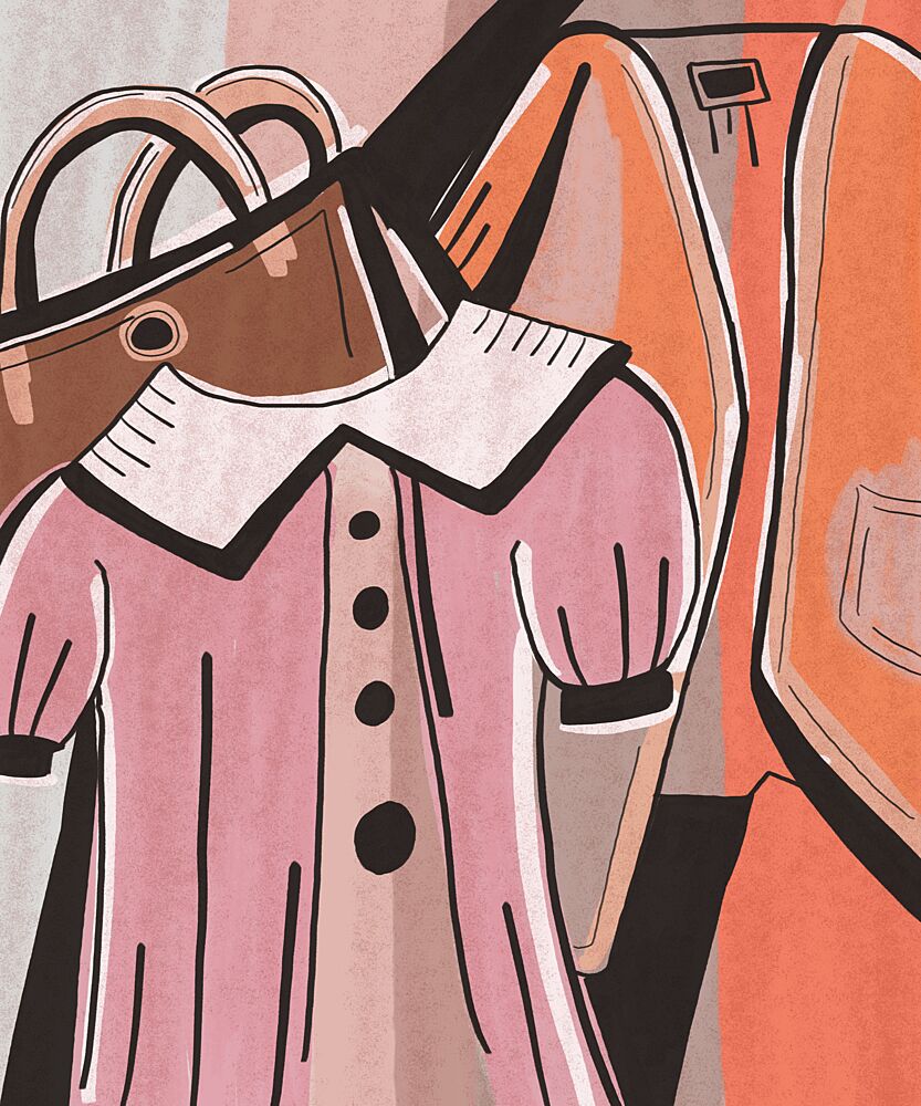 Fashion Illustration art print by Ellis Illustrations for $57.95 CAD