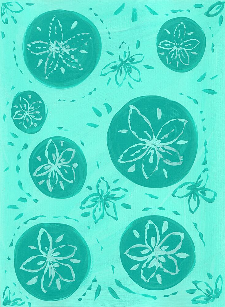 Coastal Sand Dollars art print by Lerin Freyou for $57.95 CAD