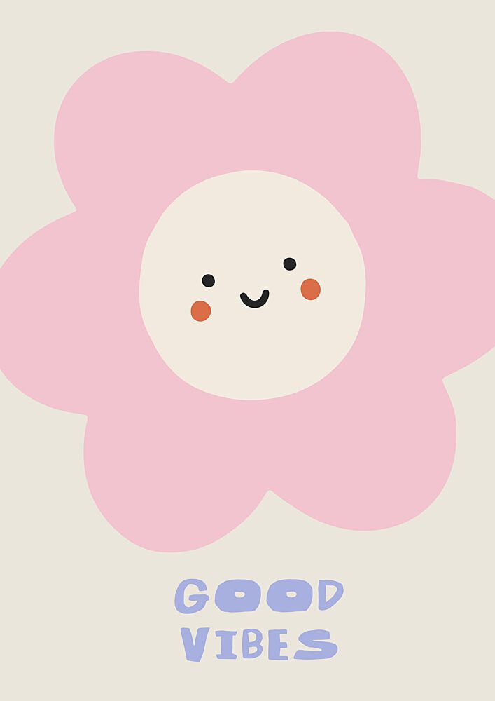Goodvibesno01 art print by Treechild for $57.95 CAD