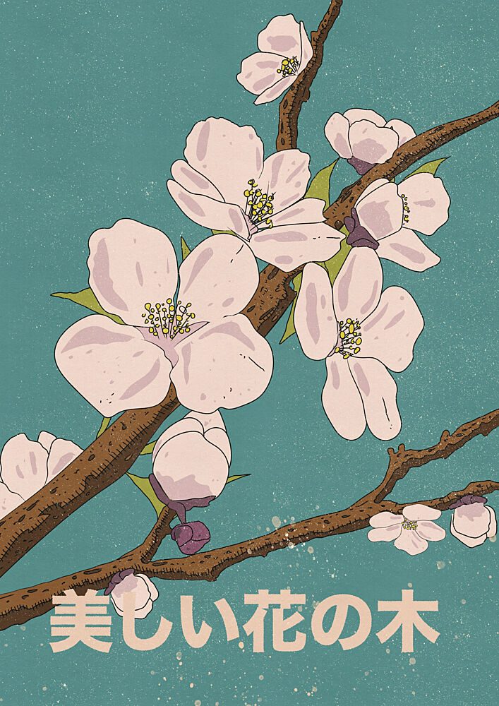 Spring Blossom Branch art print by Nicholas for $57.95 CAD