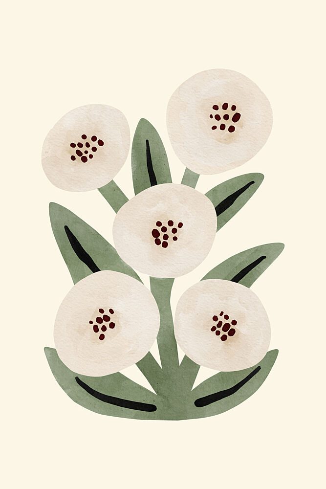 Gardenflowers art print by Treechild for $57.95 CAD