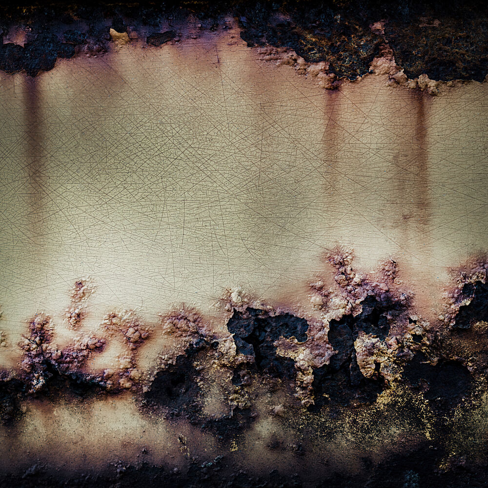 Rusted Metal Abstract art print by Studio Meikle for $57.95 CAD