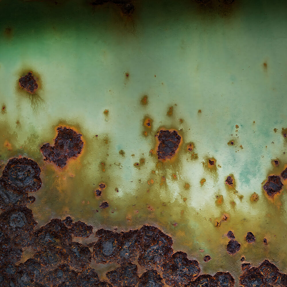 Weathered Green Metal Patina art print by Studio Meikle for $57.95 CAD