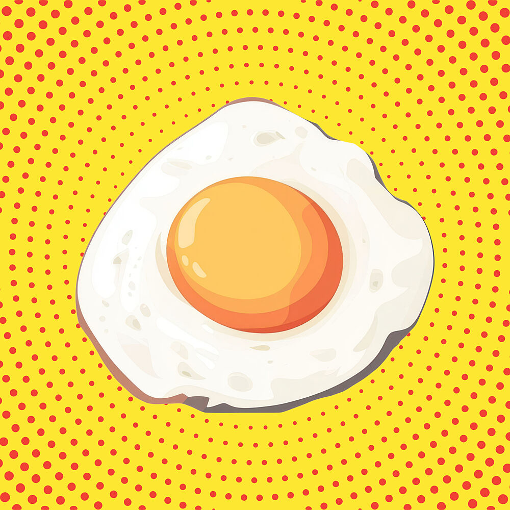 Sunny Side Pop Art art print by Marja van den Hurk for $57.95 CAD