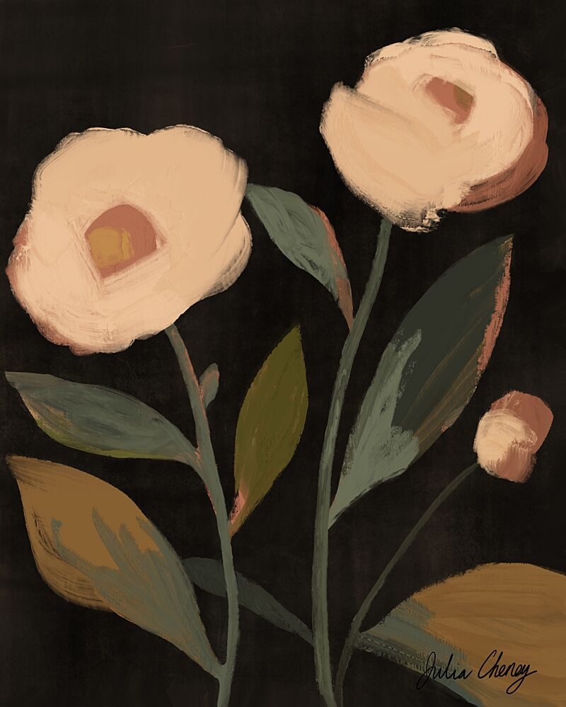 Graphic Floral II art print by Julia Cheney for $57.95 CAD