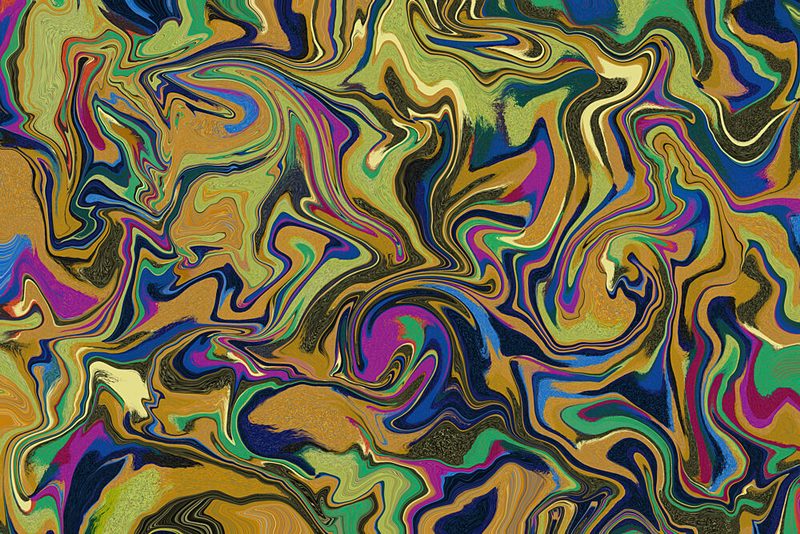 Liquidcolorsno02 art print by Treechild for $57.95 CAD