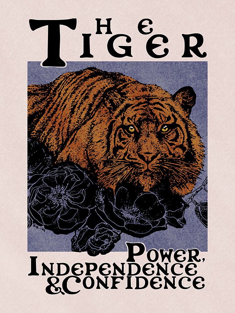 Majestic Tiger Gaze art print by Katariina Kosunen for $57.95 CAD