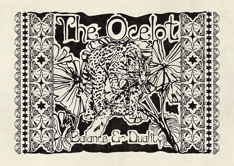Wild Ocelot Duality art print by Katariina Kosunen for $57.95 CAD