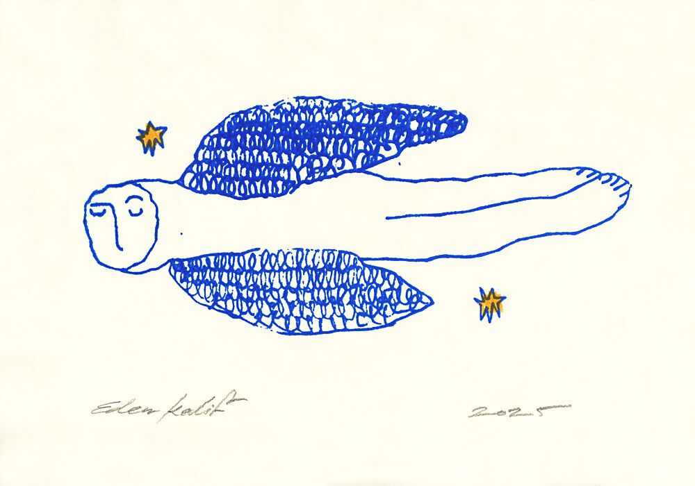 Angel art print by Eden Kalif for $57.95 CAD