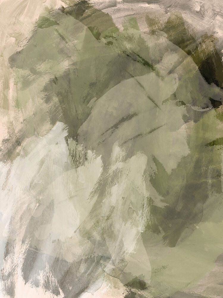 Organic Green Flow art print by Dina Dankers for $57.95 CAD