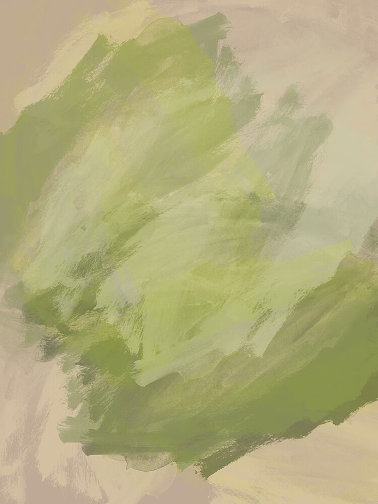Soft Green Abstract art print by Dina Dankers for $57.95 CAD