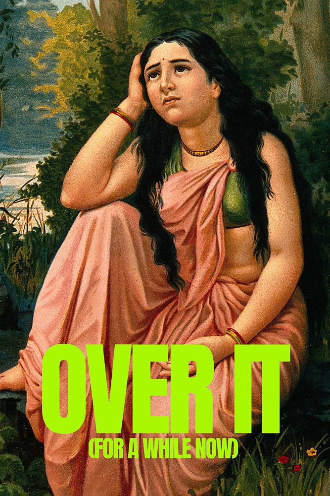 Pensive Indian Woman art print by Wild Violets for $57.95 CAD
