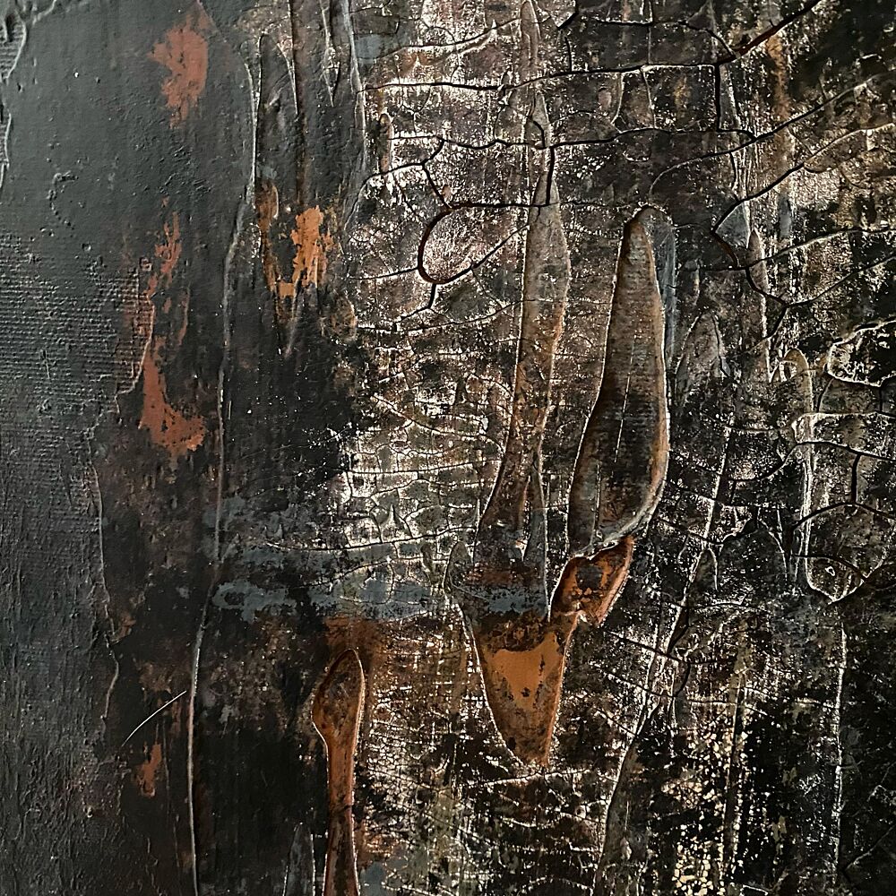 Cracked Organic Texture art print by Gabriela Aleksandra Szuba for $57.95 CAD