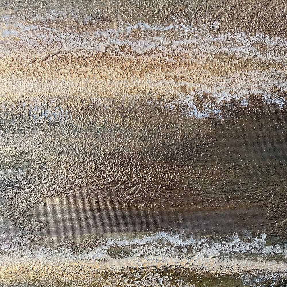 Golden Earth Texture art print by Gabriela Aleksandra Szuba for $57.95 CAD
