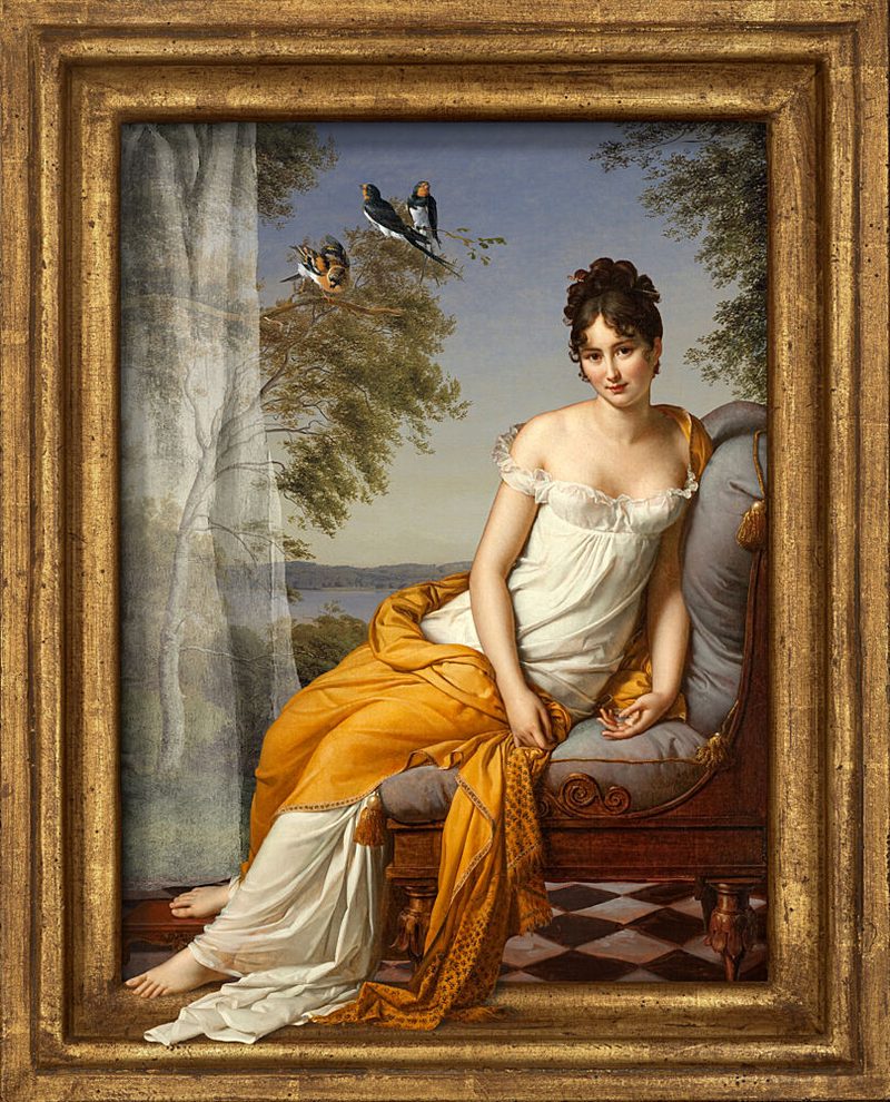 Elegant Woman by Window art print by Marja van den Hurk for $57.95 CAD